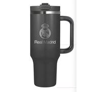 Real Madrid Thermal Glass With Handle 14.0x10.5x26.5 Cm