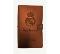 Real Madrid Travel Journal faux leather notebook 11,7x19,6 cm birthday gift idea