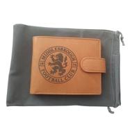 Real Madrid Wallet RFID Middlesbrough FC tan Leather