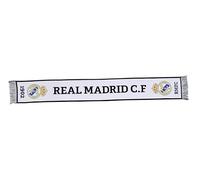 Real Madrid White Fabric Scarf [AB3931]