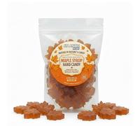 Real Maple Syrup Leaf Drop Candy -Maple Drop Hard Candy- 1.5lb Bag Maple Syrup Candies - Maple Sugar Candy- Maple Syrup Candy- Maple Leaf Candy -Maple Hard Candy- Maple Candy From Vermont - Pure Maple
