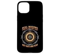 Real Masons Spread Light and Love Compass Eye Symbol Case for iPhone 15 Plus