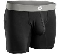 Real Men Bulge Enhancing Underwear 1 or 3 Pack 3-7 Inch, Ultra Soft Boxer Briefs Modal, Bulge Pouch Underwear, 7 Inch 1 Pack-black, XL