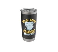 Real Men Change Diapers Stainless Steel Insulated Tumbler