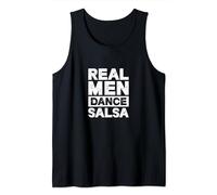 Real Men Dance Salsa Latin Music Dancer Dancing Tank Top