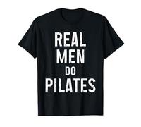 Real Men Do Pilates Funny Yoga Pilates Instructor Sports T-Shirt
