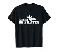 Real Men Do Pilates Powerhouse Body Yoga T-Shirt