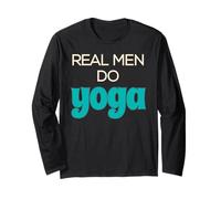 Real Men Do Yoga Namaste Meditation Fitness Yoga Lover Long Sleeve T-Shirt