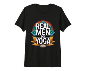 Real Men Do Yoga Premium T-Shirt