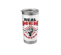 Real Men Don´t Need Gloves Bare Knuckle Boxer Stainless Steel Insulated Tumbler