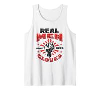 Real Men Don´t Need Gloves Bare Knuckle Boxer Tank Top