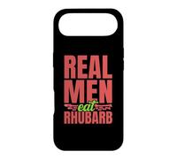 Real Men Eat Rhubarb Farmer Botanist Vegan Buckwheat Case for iPhone Air
