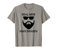Real Men Have Beards And A Mustache No Goatee's Allowed T-Shirt