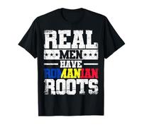 Real Men Have Romanian Roots Romania Pride T-Shirt