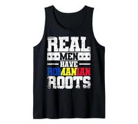 Real Men Have Romanian Roots Romania Pride Tank Top
