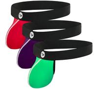 Real Men LIFT Pouch Jock Strap 1 or 3 Pack- Vasectomy Support Underwear - Athletic Supporter, D Pouch 3 Pack- Red Green Purple, M