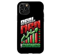 Real Men Love Curves Funny Stock Market Trader Case for iPhone 11 Pro
