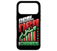Real Men Love Curves Funny Stock Market Trader Case for iPhone 17 Pro Max