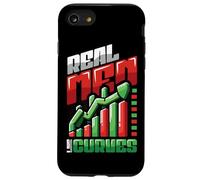 Real Men Love Curves Funny Stock Market Trader Case for iPhone SE (2020) / 7/8
