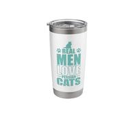 Real Men Love Persian Cats Pet Cat Stainless Steel Insulated Tumbler