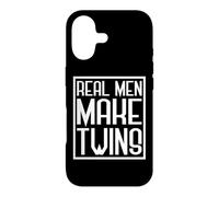 Real Men Make Twins, Father's Day Twin Dad Father Papa Funny Case for iPhone 17