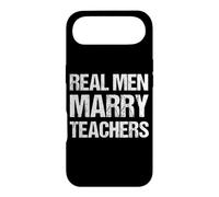 Real Men Marry Teachers Funny Teacher Husband Spouse Case for iPhone Air