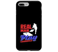Real Men Play Cornhole Lover Perfect Game Fun Case for iPhone 7 Plus/8 Plus