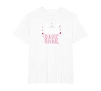 Real Men Raise Daughters: Proud Dad's Empowering Message T-Shirt, Men's Big and Tall, White, 3X Tall