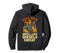 Real Men Smell Like Diesel & Sweat Oilfield T-Shirt Pullover Hoodie