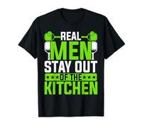 Real Men Stay Out of The Kitchen Paddleball Pickleball Lover T-Shirt