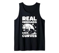 Real Mermaids Manatees Lover Sea Cow Ocean Animal Tank Top