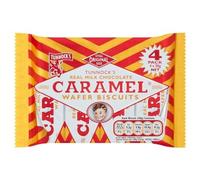 Real Milk Chocolate Caramel Wafer Biscuits Tunnock's