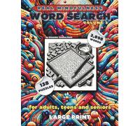 Real Mindfulness Word Search Volume 2: Challenging word search for adults, teens, and seniors. Large-print word search book to keep your brain active ... full of general knowledge and 138 puzzles.