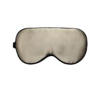 Real Mulberry Silk Sleep Mask Eye Covers for Sleeping Blindfold with Adjustable Strap Comfortable Super-Smooth(Grey)