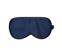 Real Mulberry Silk Sleep Mask Eye Covers for Sleeping Blindfold with Adjustable Strap Comfortable Super-Smooth(Blue)