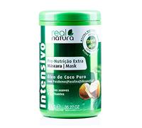 Real Natura - Pro-Nutrition Extra Coconut Salt-Free Hair Mask - 1 kg - Deep Hydration & Intensive Repair - Nourishing Formula for Healthy, Shiny Hair