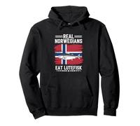 Real Norwegians Eat Lutefisk Pullover Hoodie