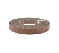 Real Oak Edging Tape， Hot Melt Self-Adhesive Veneer Tape 15M 1.9CM Width Multicolor(Black Walnut Wood)