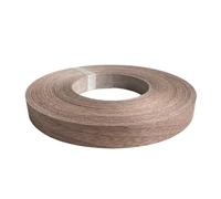 Real Oak Edging Tape， Wood Veneer Edge Banding Tape Multicolor 2cm Width 0.5mm Thickness 5M/10M Rolls(Walnut,10meters)