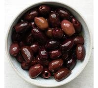 Real Olive Co - ‘Pitted Kalamata Olives’ (Net 1kg). Deli Fresh Purple Pitted Olives. Cold Pressed Oil.