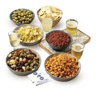 Real Olive Co - 'Tapas Party Food Bundle' (Net 5.3kg). Deli Fresh Party Food Kit. Ready to Serve. Perfect for Your Drinks Party, Family Gathering or Soiree