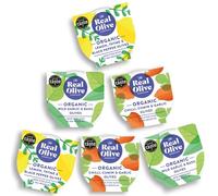 Real Olive Co - ‘The Dream Box’. Mixed Case of Organic Olives (Net 900g). Deli Fresh. Cold Pressed Oil