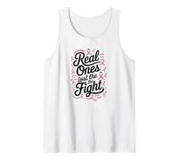 Real Ones Lost the Fight Breast Cancer Chemo Tank Top
