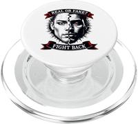 Real or Fake Truth Seeker Graphic Tee Question Reality PopSockets PopGrip for MagSafe