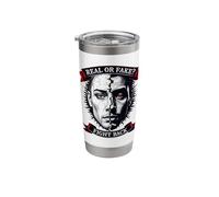 Real or Fake Truth Seeker Graphic Tee Question Reality Stainless Steel Insulated Tumbler