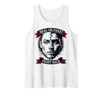 Real or Fake Truth Seeker Graphic Tee Question Reality Tank Top