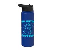 Real Painter Don`t Drip House Painter Decorator Stainless Steel Insulated Water Bottle