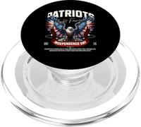 Real Patriots Fight Fascism Eagle USA Protest PopSockets PopGrip for MagSafe