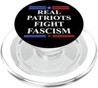 Real Patriots Fight Fascism Resist No Kings Defend Democracy PopSockets PopGrip for MagSafe