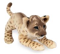 Real Planet 15.75"" Lion Stuffed Animal - Cute Lion Cub Plush Animals, Realistic Stuffed Animals Stuffed Lion Plush Toys, Wild Life Zoo Lion Toy (Lion